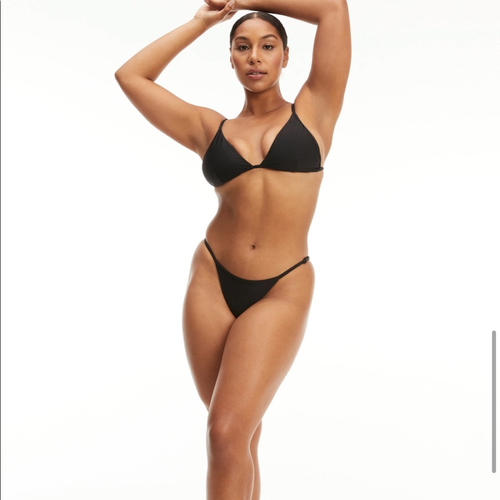 Good American Perfect fit top and bottom swim suit bikini